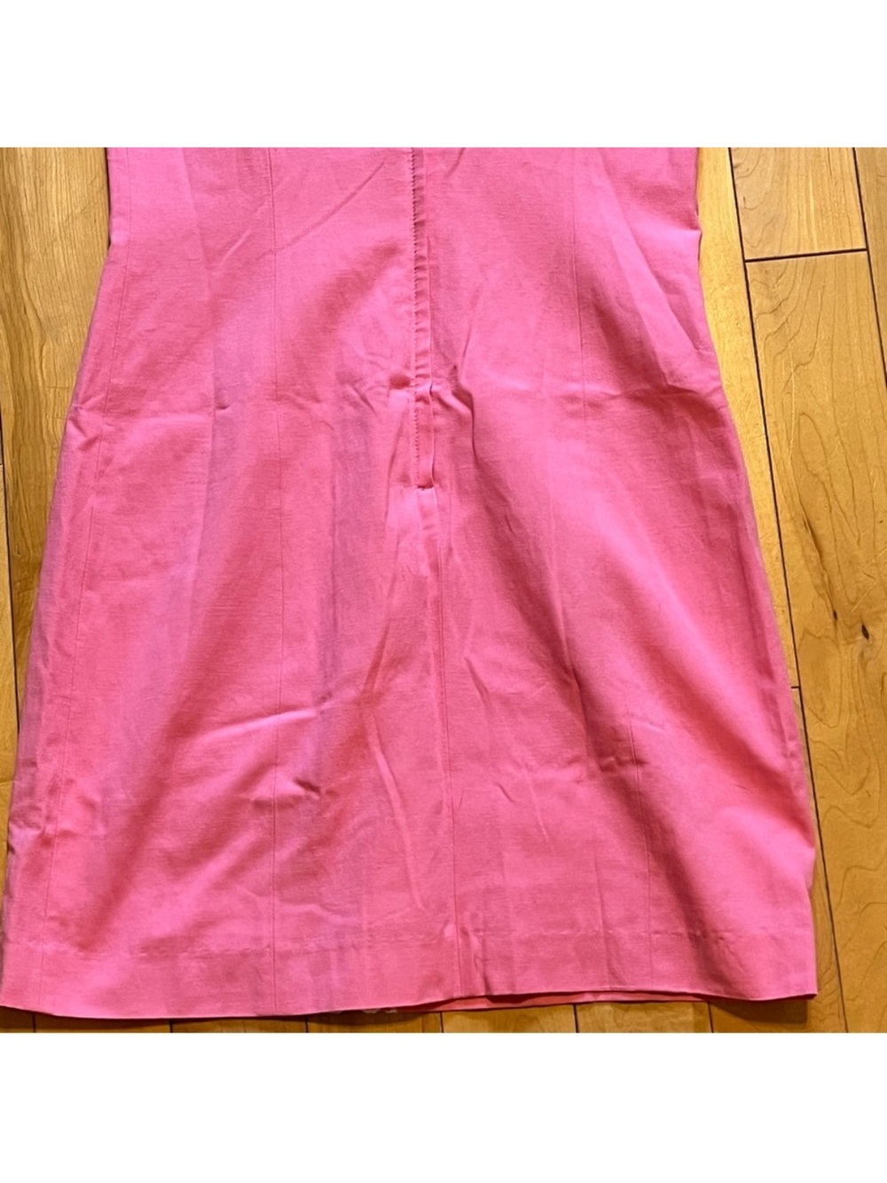 NWT Lilly Pulitzer Mila Shift Dress in Pink & White size four (4) - Picture 9 of 12